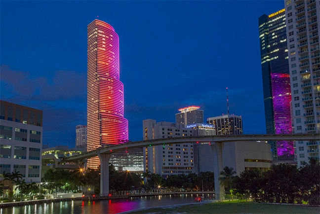 Miami Tower, an Iconic Symbol of the City